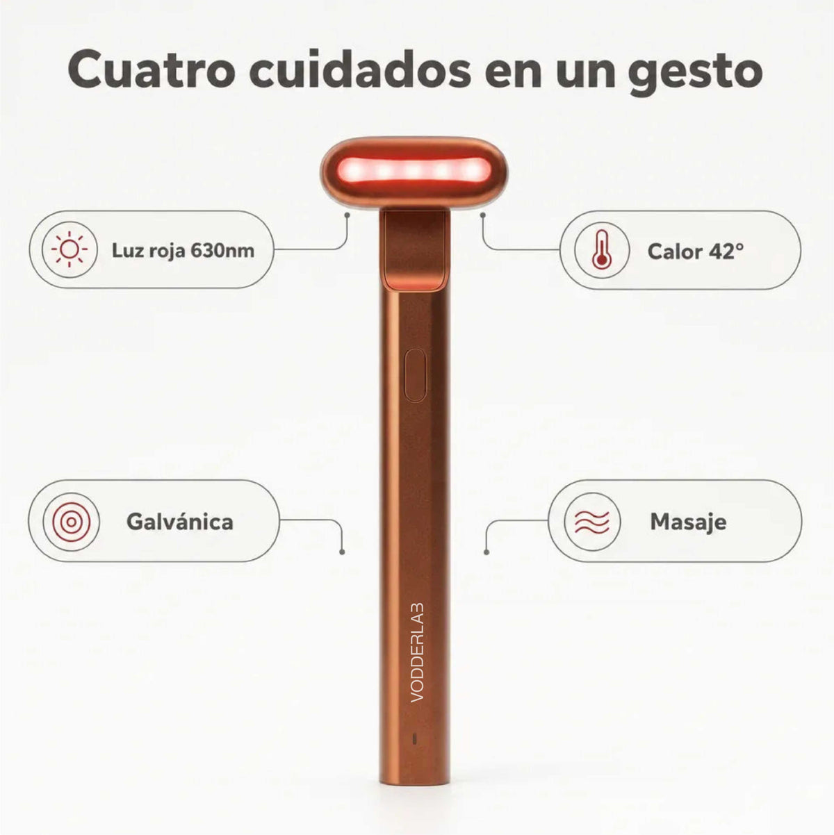 VL-WAND Wand 4-en-1 con Fototerapia LED