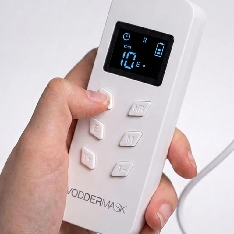 Control de la VODDERMASK con pantalla de tiempo